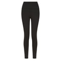 Black - Front - Finden & Hales Womens-Ladies Team Leggings