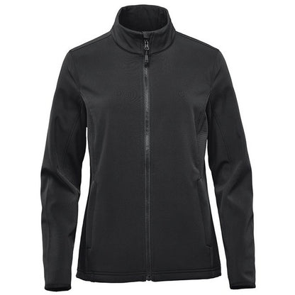 Black - Front - Stormtech Womens-Ladies Narvik Soft Shell Jacket