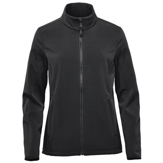 Black - Front - Stormtech Womens-Ladies Narvik Soft Shell Jacket