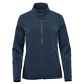 Navy - Front - Stormtech Womens-Ladies Narvik Soft Shell Jacket