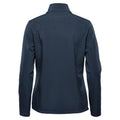 Navy - Back - Stormtech Womens-Ladies Narvik Soft Shell Jacket