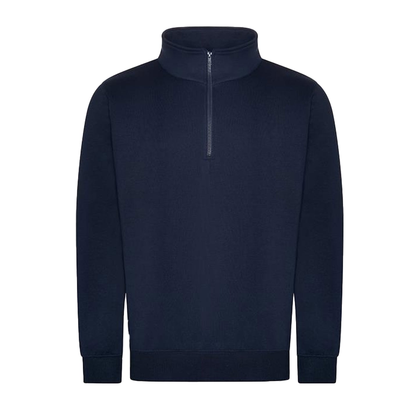 Navy - Front - PRO RTX Mens Quarter Zip Sweatshirt