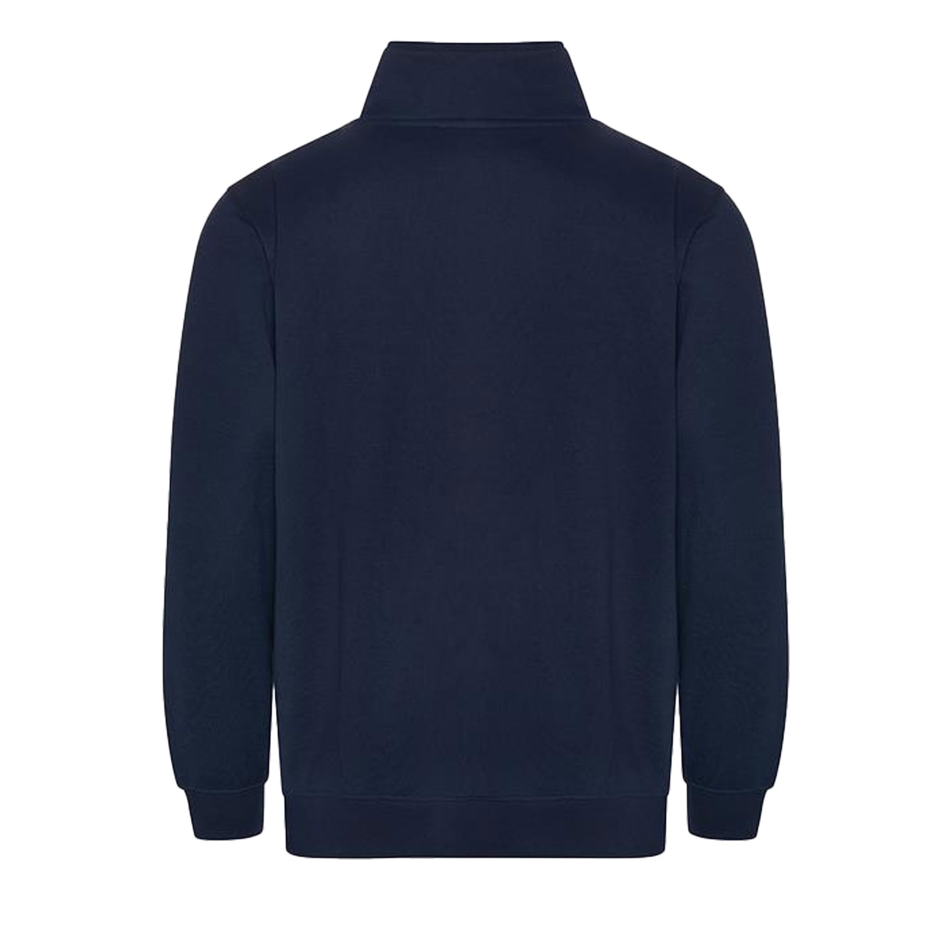 Navy - Back - PRO RTX Mens Quarter Zip Sweatshirt