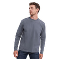 Convoy Grey - Side - Russell Mens Classic Long-Sleeved T-Shirt