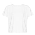 White - Front - Awdis Womens-Ladies Open Back T-Shirt