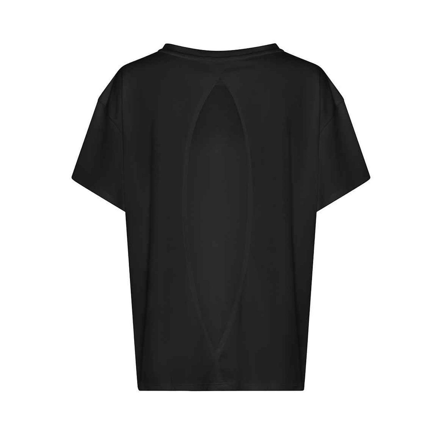 Jet Black - Back - Awdis Womens-Ladies Open Back T-Shirt