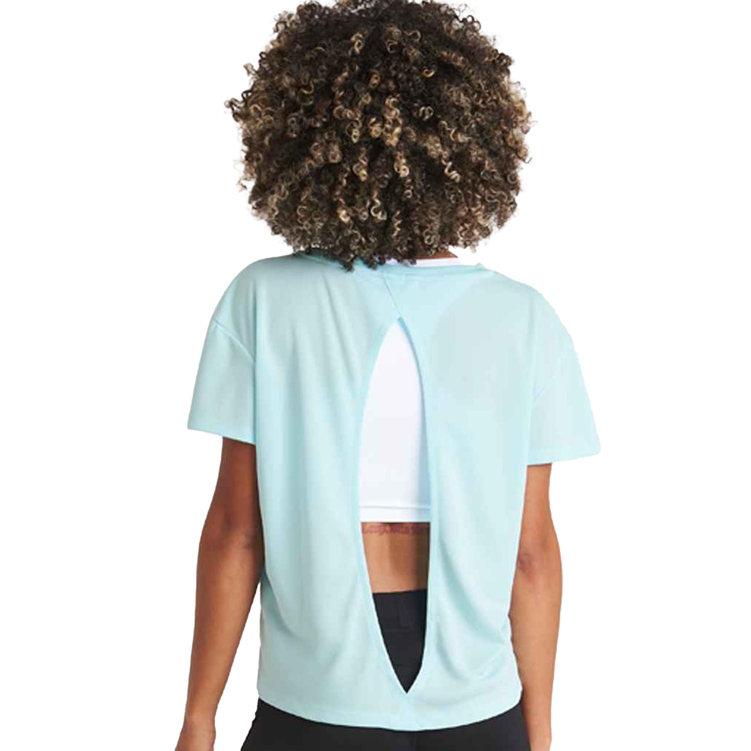 Mint - Side - Awdis Womens-Ladies Open Back T-Shirt
