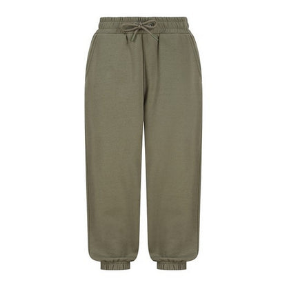 Khaki - Front - Skinni Fit Childrens-Kids Jogging Bottoms