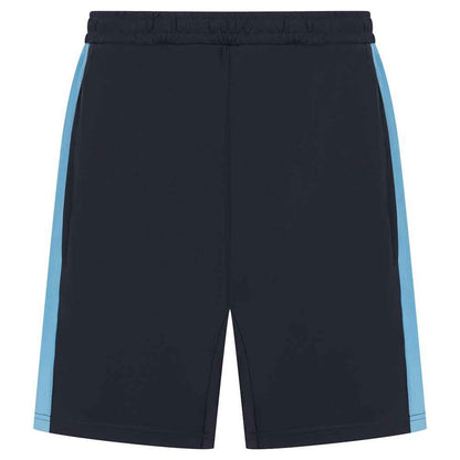 Navy-Sky - Front - Finden & Hales Mens Knitted Pocket Shorts
