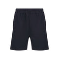 Navy - Front - Finden & Hales Mens Knitted Pocket Shorts