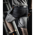 Graphite - Pack Shot - Scruffs Mens Trade Flexible Shorts