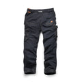 Black - Back - Scruffs Mens Pro Flex Plus Holster Pocket Trousers