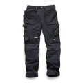 Black - Front - Scruffs Mens Pro Flex Plus Holster Pocket Trousers