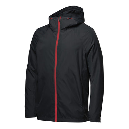 Black-Red - Side - Stormtech Mens Pacifica Lightweight Jacket