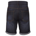 Indigo - Back - Wombat Mens Denim Shorts