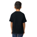 Pitch Black - Back - Gildan Childrens-Kids Softstyle Midweight T-Shirt
