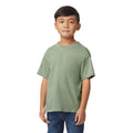 Sage - Front - Gildan Childrens-Kids Softstyle Midweight T-Shirt