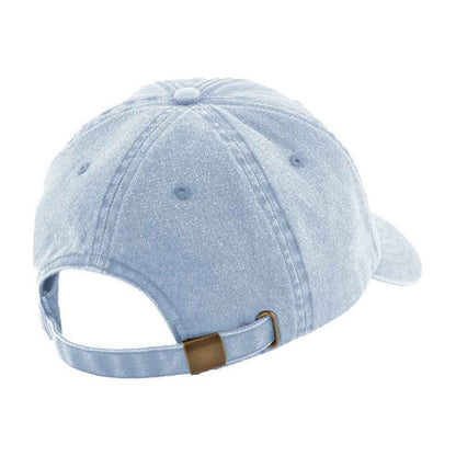 Light Blue - Back - Beechfield Unisex Adult Vintage Low Profile Cap
