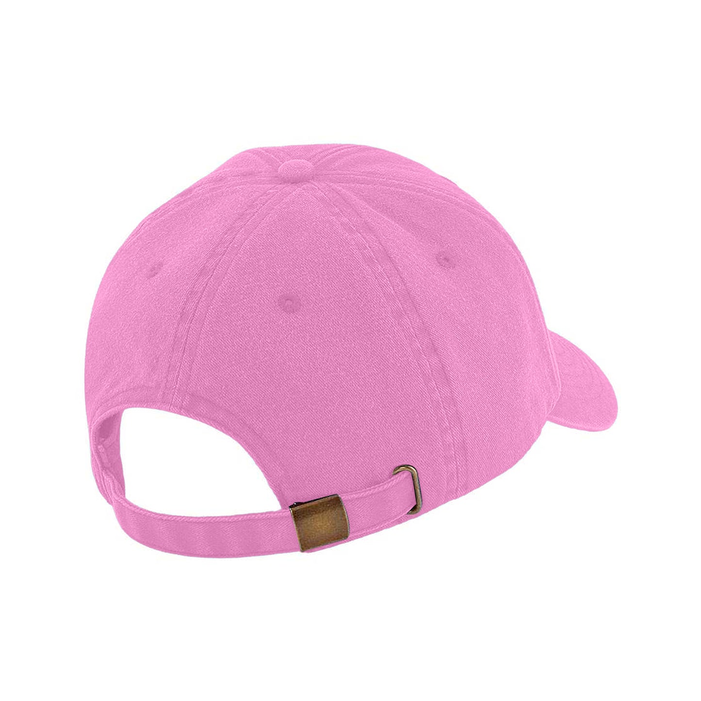 True Pink - Back - Beechfield Unisex Adult Vintage Low Profile Cap