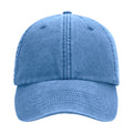 Cornflower Blue - Back - Beechfield Unisex Adult Vintage Low Profile Cap