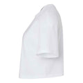 White - Back - Bella + Canvas Womens-Ladies Jersey Crop T-Shirt