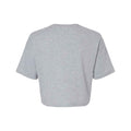 Athletic Heather - Back - Bella + Canvas Womens-Ladies Jersey Crop T-Shirt