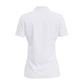 White - Back - Adidas Womens-Ladies Primegreen Performance Polo Shirt