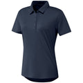 Collegiate Navy - Front - Adidas Womens-Ladies Primegreen Performance Polo Shirt