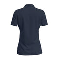 Collegiate Navy - Back - Adidas Womens-Ladies Primegreen Performance Polo Shirt