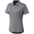 Grey Three - Front - Adidas Womens-Ladies Primegreen Performance Polo Shirt