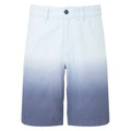 Blue - Front - Wombat Mens Dip Dye Shorts