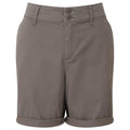 Slate - Front - Asquith & Fox Womens-Ladies Chino Lightweight Shorts