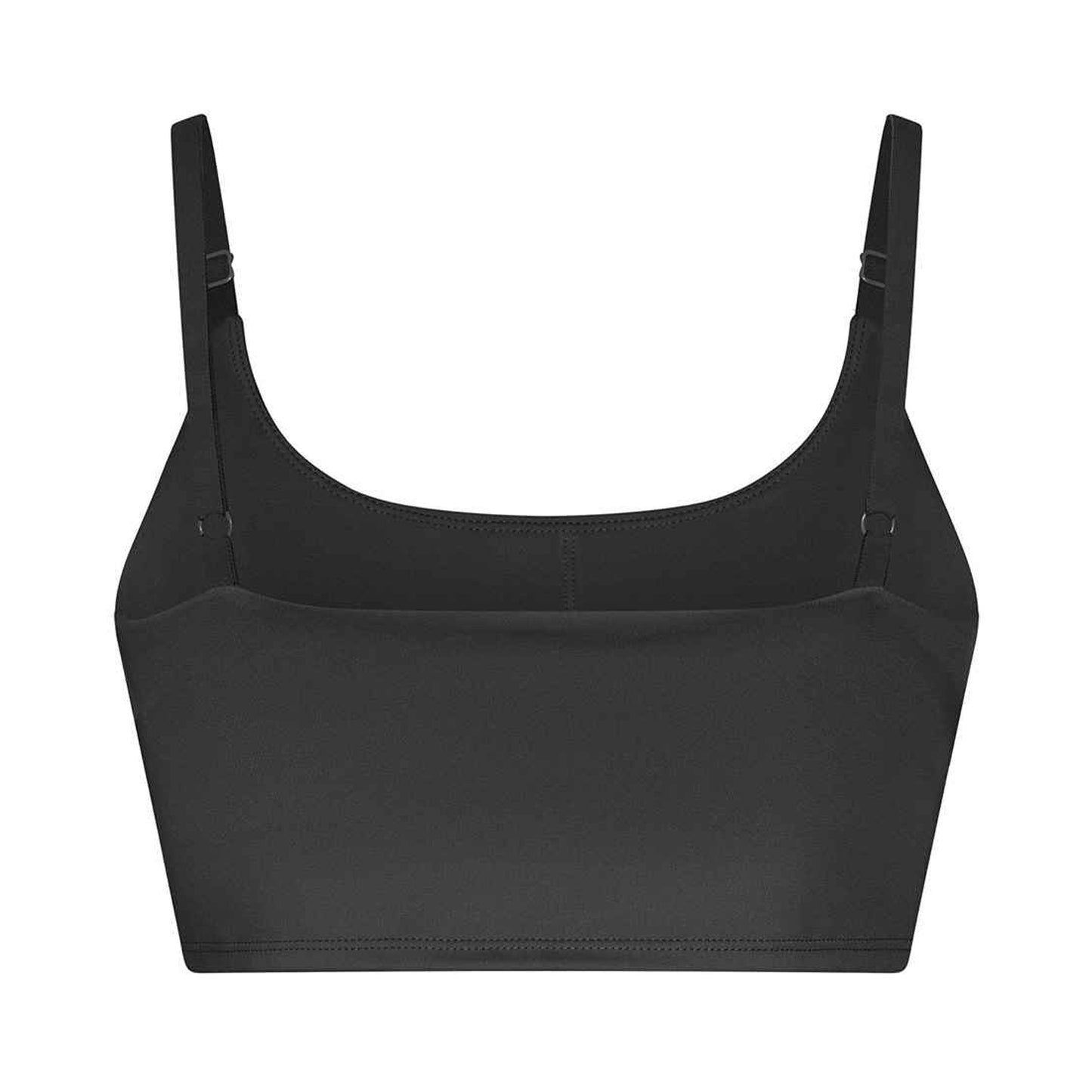 Jet Black - Back - Awdis Womens-Ladies Tech Recycled Sports Bra
