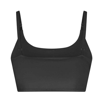 Jet Black - Back - Awdis Womens-Ladies Tech Recycled Sports Bra