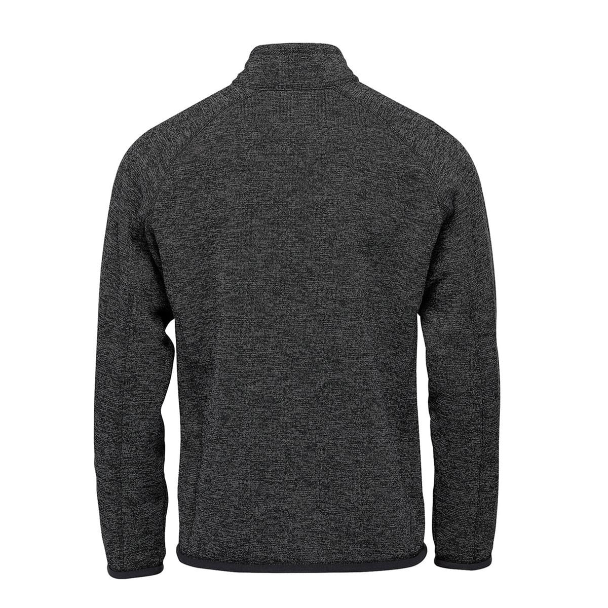 Black - Back - Stormtech Mens Avalanche Quarter Zip Fleece Top