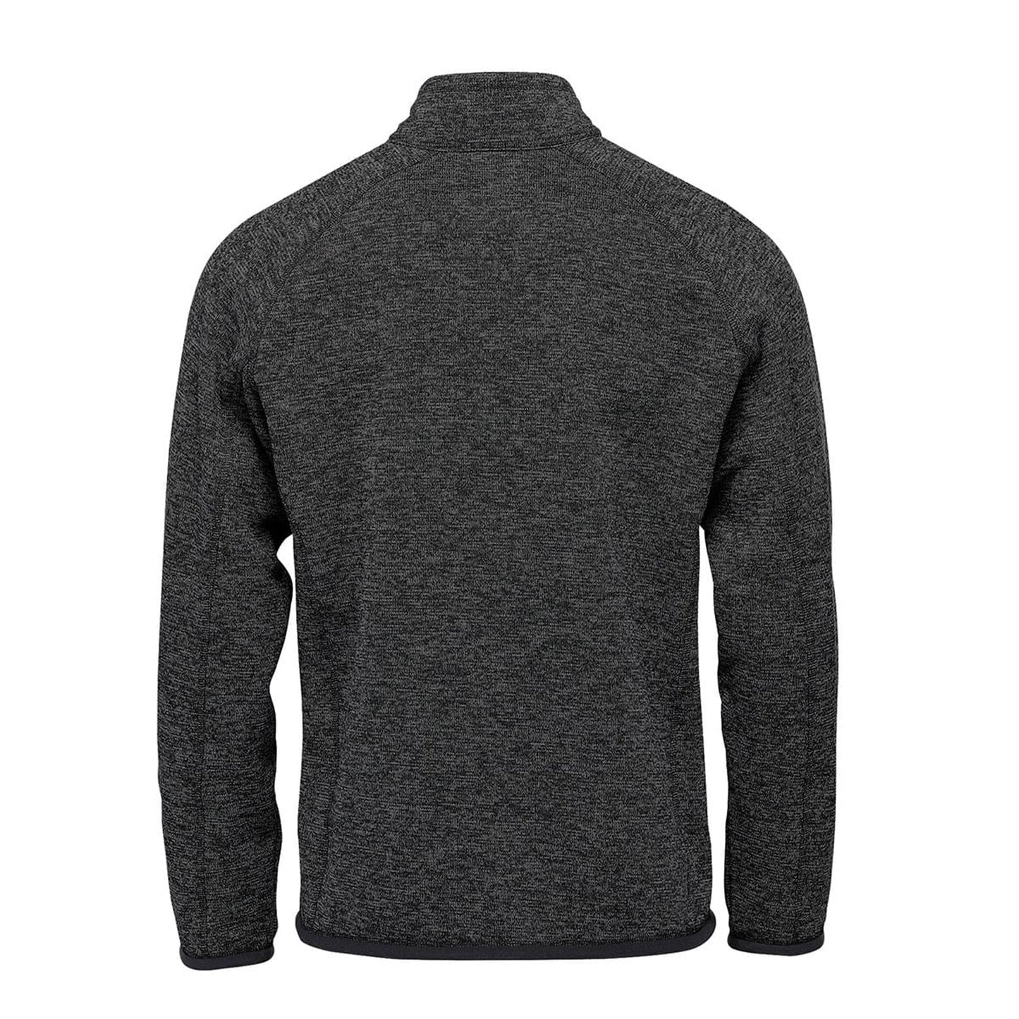 Black - Back - Stormtech Mens Avalanche Quarter Zip Fleece Top