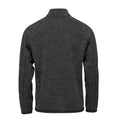 Black - Back - Stormtech Mens Avalanche Quarter Zip Fleece Top