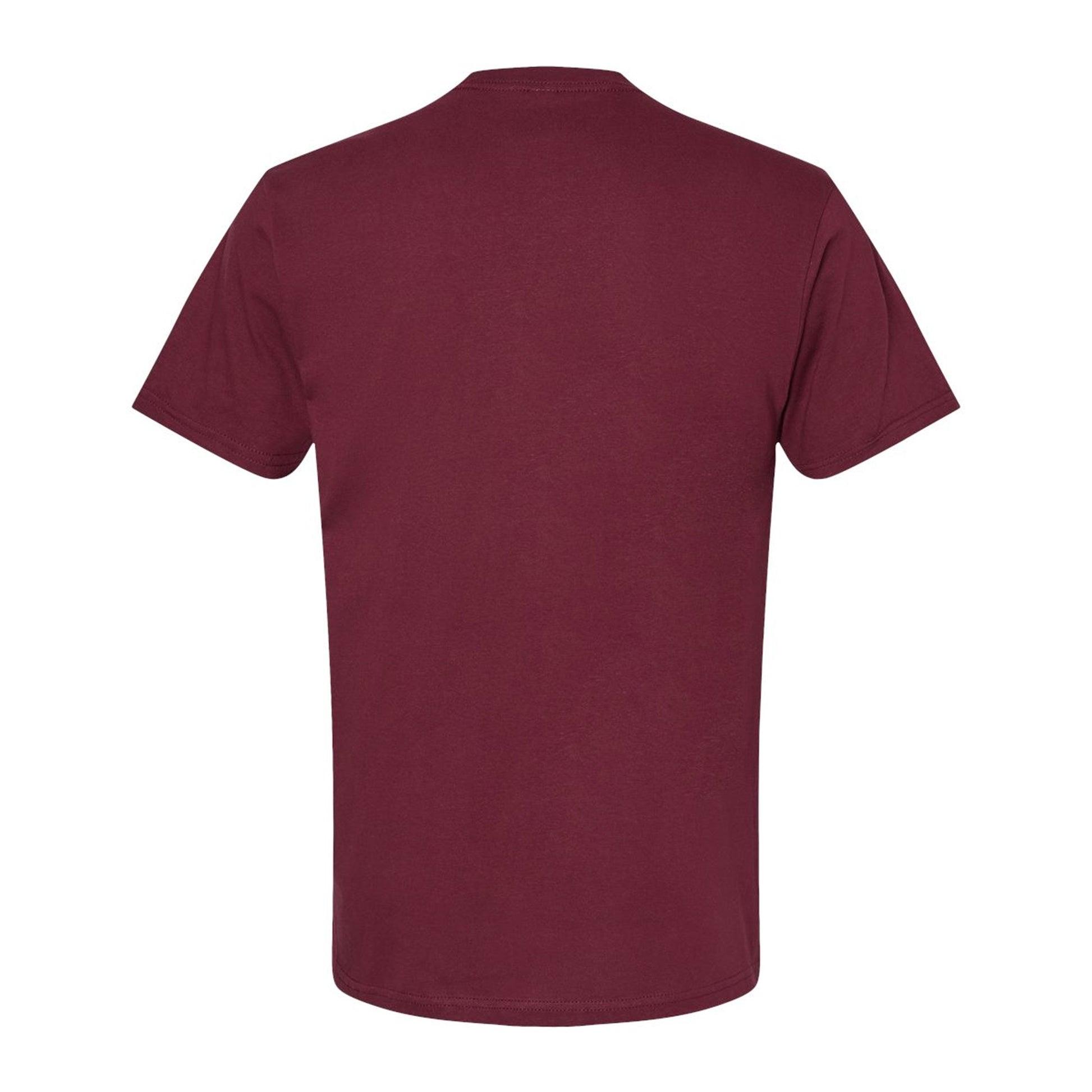 Maroon - Back - Gildan Unisex Adult Softstyle Midweight T-Shirt