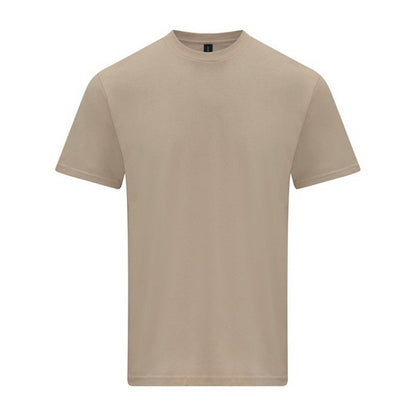Sand - Front - Gildan Unisex Adult Softstyle Midweight T-Shirt