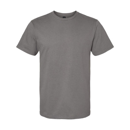 Charcoal - Front - Gildan Unisex Adult Softstyle Midweight T-Shirt