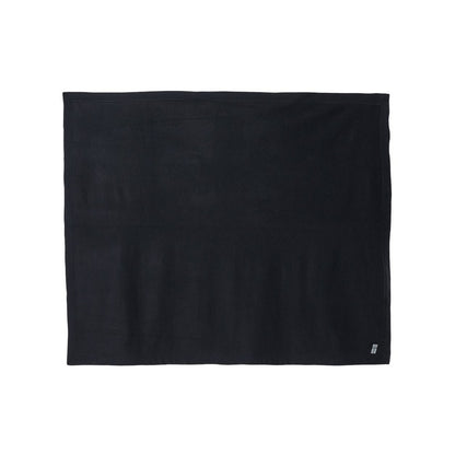 Black - Back - Gildan Heavy Blend Fleece Stadium Blanket
