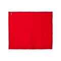 Red - Back - Gildan Heavy Blend Fleece Stadium Blanket