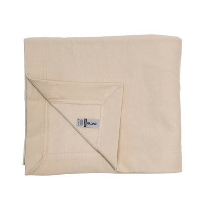 Sand - Side - Gildan Heavy Blend Fleece Stadium Blanket