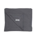 Charcoal - Side - Gildan Heavy Blend Fleece Stadium Blanket