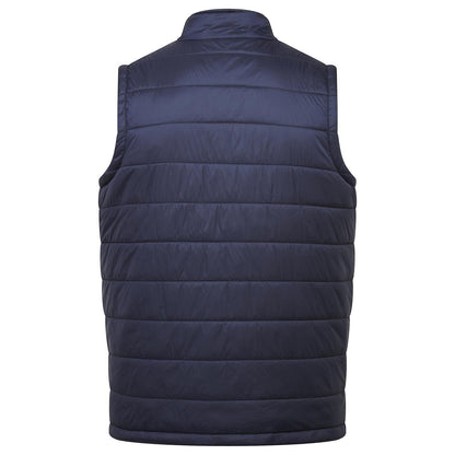Navy - Back - Premier Mens Recyclight Gilet