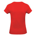 Red - Back - Gildan Womens-Ladies Softstyle Midweight T-Shirt