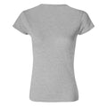 Sports Grey - Back - Gildan Womens-Ladies Softstyle Midweight T-Shirt