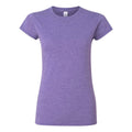 Violet - Front - Gildan Womens-Ladies Softstyle Midweight T-Shirt