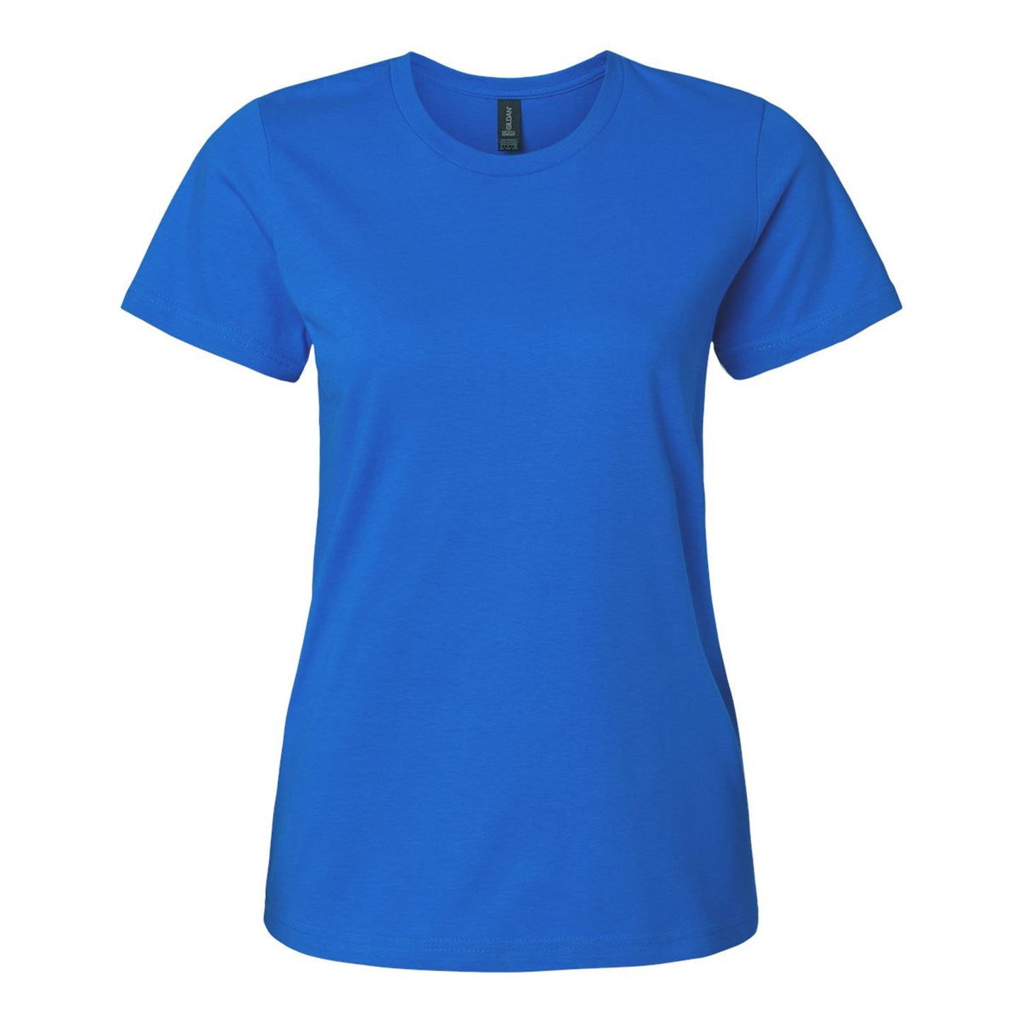 Royal Blue - Front - Gildan Womens-Ladies Softstyle Midweight T-Shirt