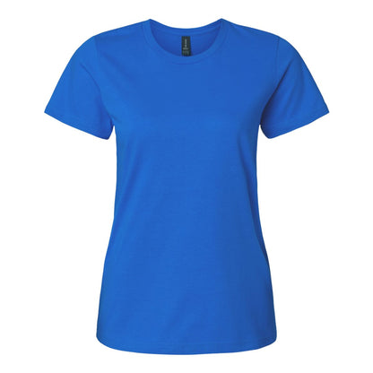 Royal Blue - Front - Gildan Womens-Ladies Softstyle Midweight T-Shirt